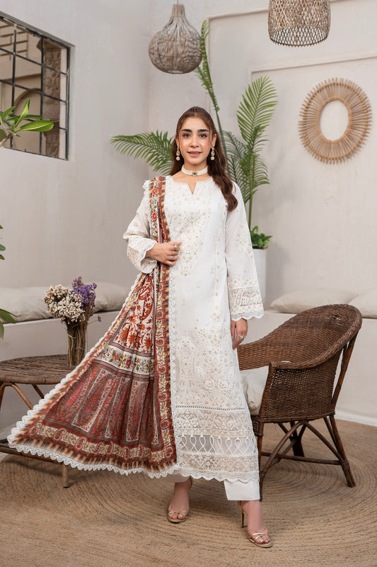 Zaire Lucknowi Chikankari Edit-26