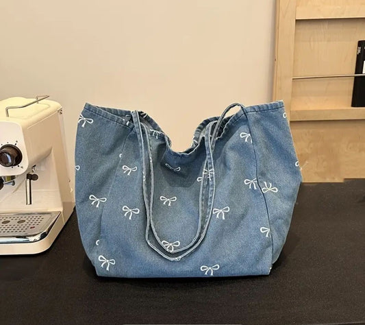 Denim Tote Bag