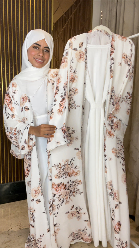 Princess Floral Abaya