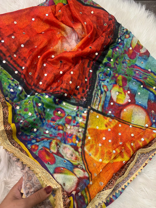 Viral Pakistani Silk Dupatta