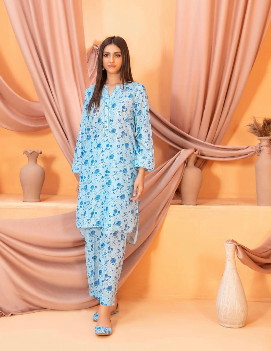 Co-ord Set with Complimentary Khussa