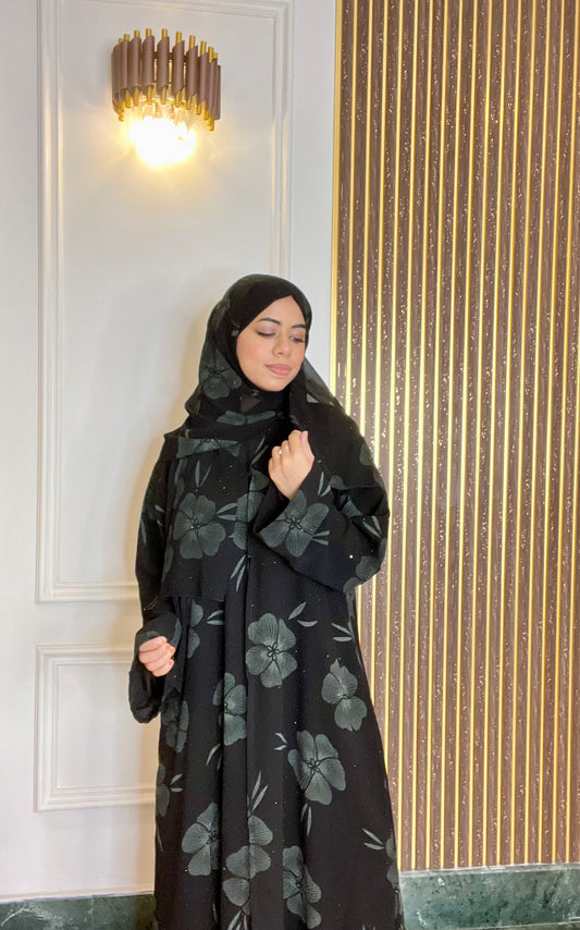 Zahla Abaya : Pistachio