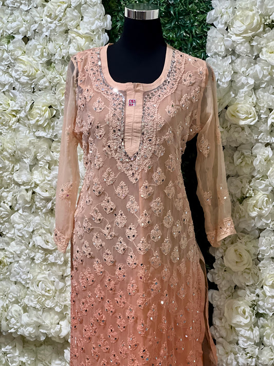 Lucknowi Mirror Kurti