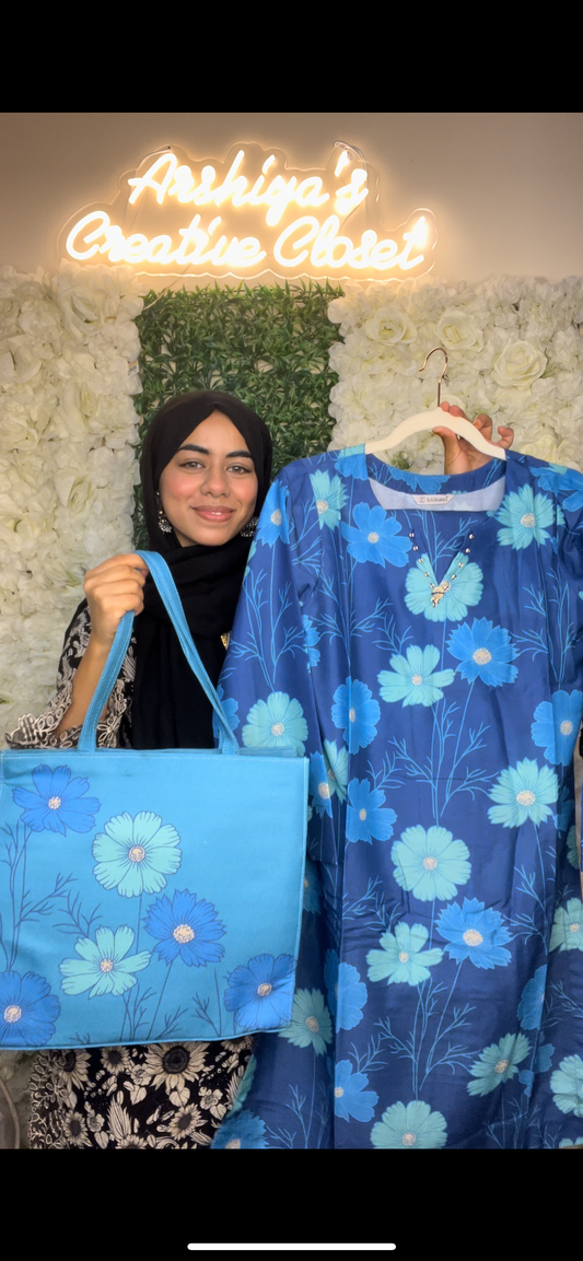 CO-ORD SET WITH BAG